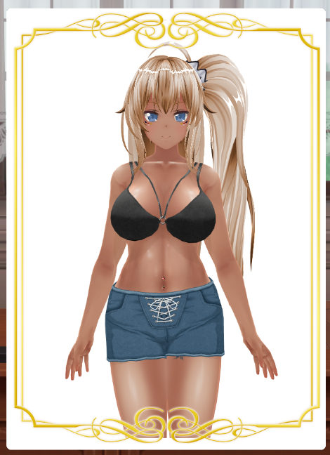 ちょっとDMの件で着替えさせたミナが妙に似合う 