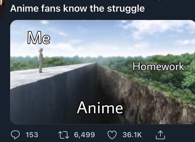 unohanawife's tweet photo. PLEASE IM BEGGING YALL free the anime community from these damn cringey ass tweets bruh… https://t.co/H4dQMvHel8