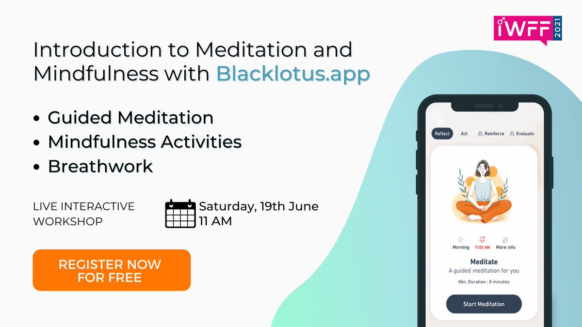 Recent times have proven to be hard on everyone.  Mindful living &amp; meditation are the most powerful tools that help one heal, focus, &amp; reduce stress. We are partnering with <a href="/_IWFF_/">International Women's Fitness Festival</a>  to create a session specifically for women.  Registration link: sportzgrid.com/event/5368