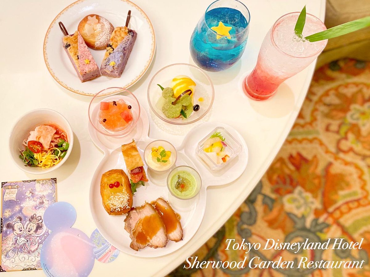 Coco Mama シャーウッドの七夕メニュー 7月7日まで 短冊型のデニッシュやアイスが可愛かった Tdr Food 東京ディズニーランドホテル シャーウッドガーデンレストラン