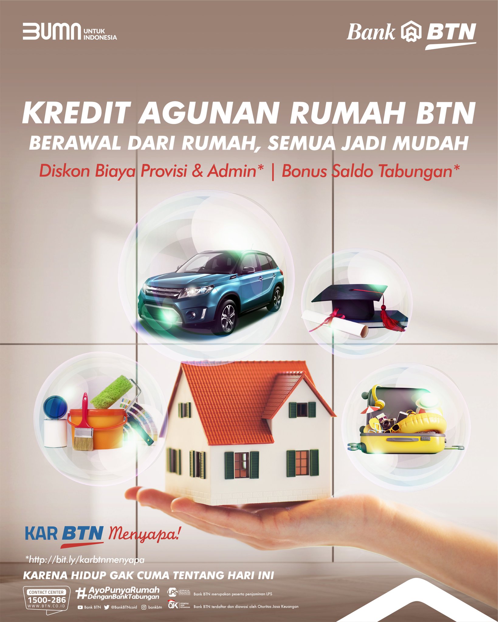 Bank BTN On Twitter Biaya Renovasi Rumah