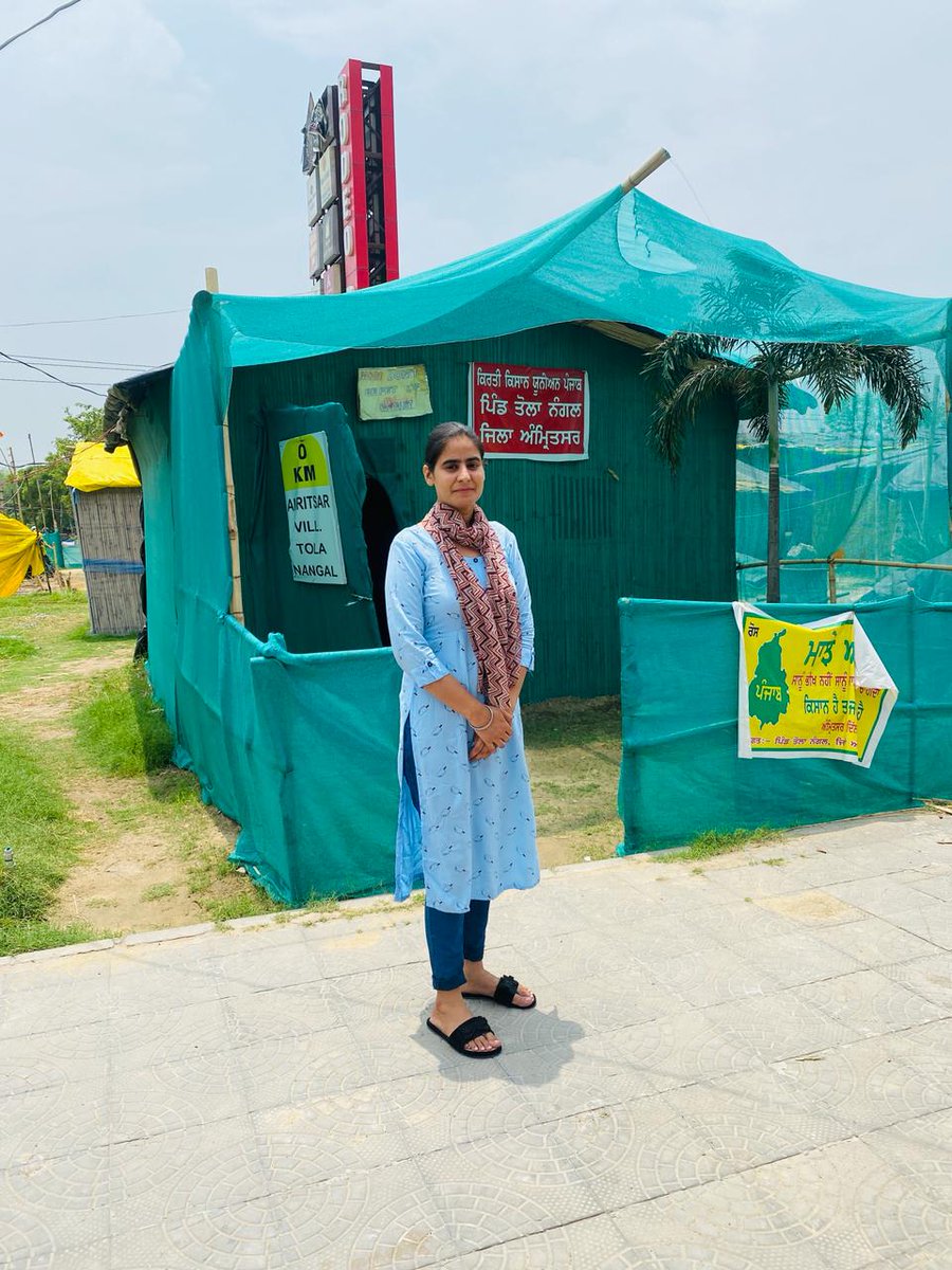 MithiMutiyar's tweet photo. #KisanMajdoorEktaZindabaad 
#kisanandolan https://t.co/48HUTn7b0G