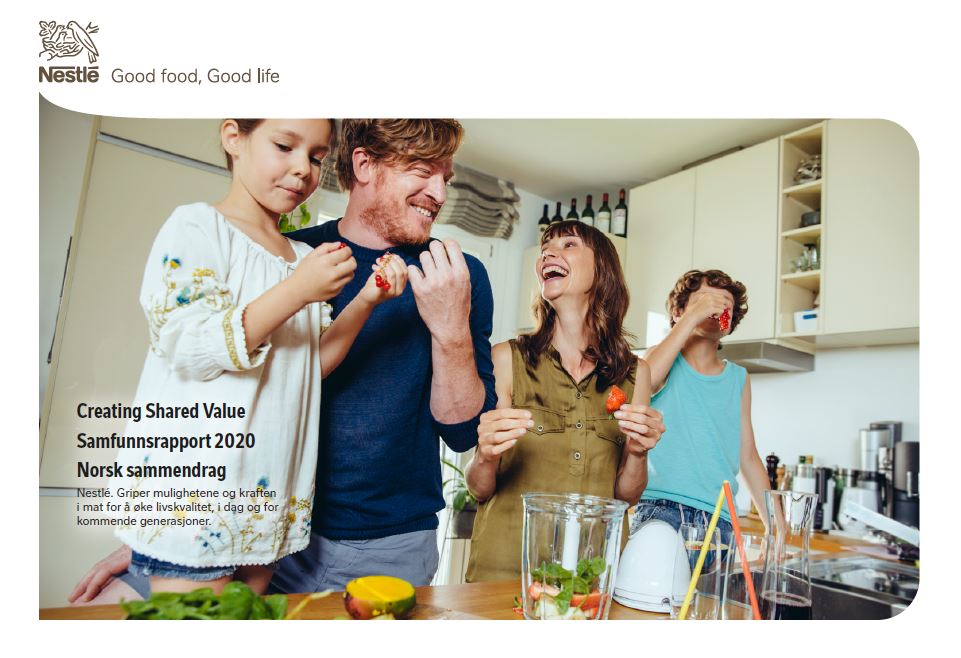 For første gang lanserer Nestlé et sammendrag av samfunnsrapporten vår på norsk - med norske, nordiske og globale eksempler på hvordan vi utøver samfunnsansvaret vårt. mynewsdesk.com/no/nestle-nord…
