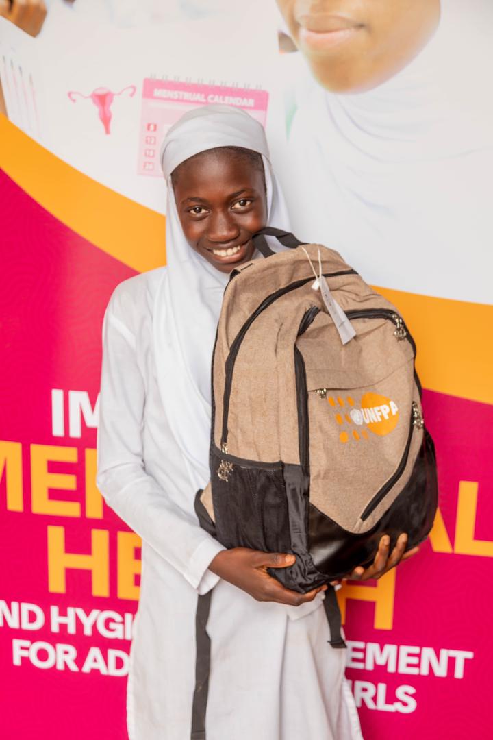JabbiMata's tweet photo. Majority of girls suffer unhealthy period management practices due to lack of knowledge and products.
@UNFPATheGambia has been distributing Dignity Kits to schoolgirls who were trained on MHHM. The kits contain basic sanitary products that every girl must have to thrive.#Iam4Zero https://t.co/q9BAli6Fve