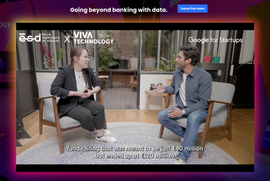 BestofVivaTech's tweet photo. Ajd à la conférence : "Going beyond banking with data"

Google apporte son expertise pour les projets de Lydia. 
Le but : faire comprendre à l’utilisateur qu’on peut faire bcp + avec Lydia que ce que l'on pense. 

Obj : Changer les habitudes des utilisateurs
#ViVAtech2021 #ESD https://t.co/CXiuoZjtL7