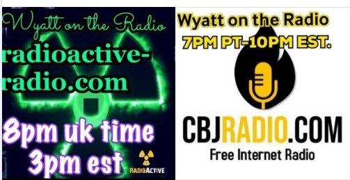 @jradioactive_ TODAY Radioactive-radio.com ⬆️link 8pm UK time 3pm @CBJRadio_com cbjradio.com 7PM PT 10PM EST ⬆️link @yanaceol featured & Interview @Rivia @LeviPer50565975 @VVVizhanska new @volkermilch new @Pyedawgs @dorner_martina