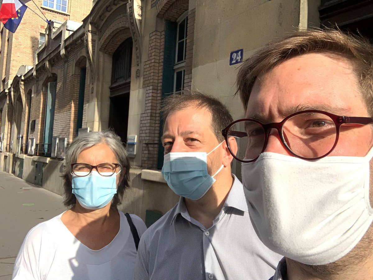 AudreyLive14's tweet image. À Pernety avec @maudgatel @Gael_Nko et Christine 

À Delambre avec @Matt_Brs @nmansier et Christine 

Place des droits de l’enfant, avec les @JeunesMacron75 @LoanNguyen75 @thierryfroment @jekollonkothbis 

ce matin 

Nous étions mobilisés pour donner @Envie_IDF 
avec @LauStmartin