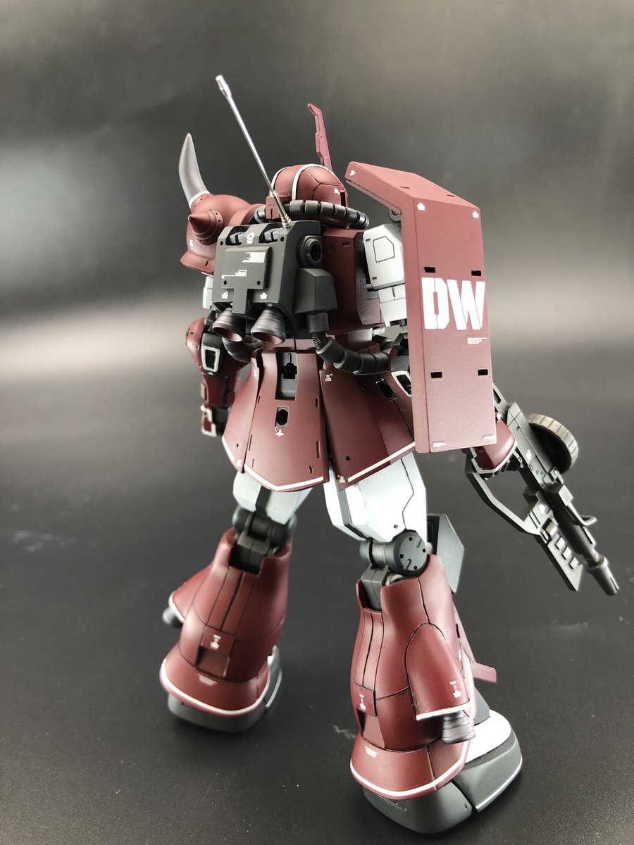 MS-06 G 陸戦高機動型ザクII (ディーン・ウエスト機) 完成いたしました