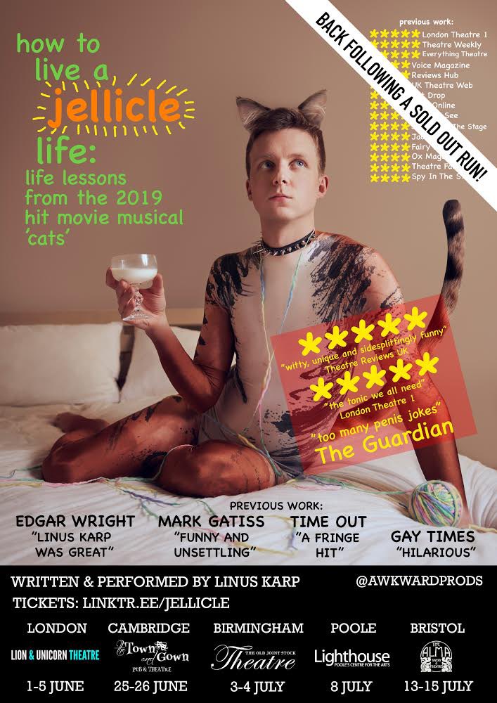 🌟🌟🌟🌟🌟<a href="/LondonTheatre1/">@LondonTheatre1 🦄</a>
🌟🌟🌟🌟🌟#TheatreReviewsUK
🌟🌟🌟🌟1/2 <a href="/WESTENDBF/">West End Best Friend</a>
🌟🌟🌟🌟<a href="/ayoungertheatre/">A Younger Theatre</a>
🌟🌟🌟🌟<a href="/spyinthestalls/">thespyinthestalls</a>
🌟🌟🌟🌟<a href="/pubtheatres1/">LondonPubTheatres</a>
🌟🌟🌟🌟<a href="/ATDazzles/">All That Dazzles</a>
🌟🌟🌟🌟<a href="/JackTheLadMag/">Jack The Lad magazine</a>
🌟🌟🌟🌟<a href="/EveryTheatre/">Everything Theatre</a>

Tour kicking of in Cambridge <a href="/_TownAndGown/">Town and Gown Pub & Theatre</a> next week!🎉