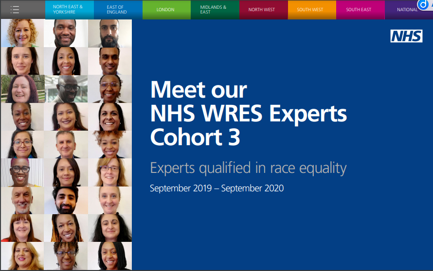 western4uk's tweet photo. Meet our NHS WRES Experts Cohort 3: Experts qualified in race equality: September 2019 – September 2020

#greylit #greyliterature #nglc #human_resources #diversity #talent_management #leadership #corporate_governance

https://t.co/bMlV6pR3T9 https://t.co/W1npj5ebs6