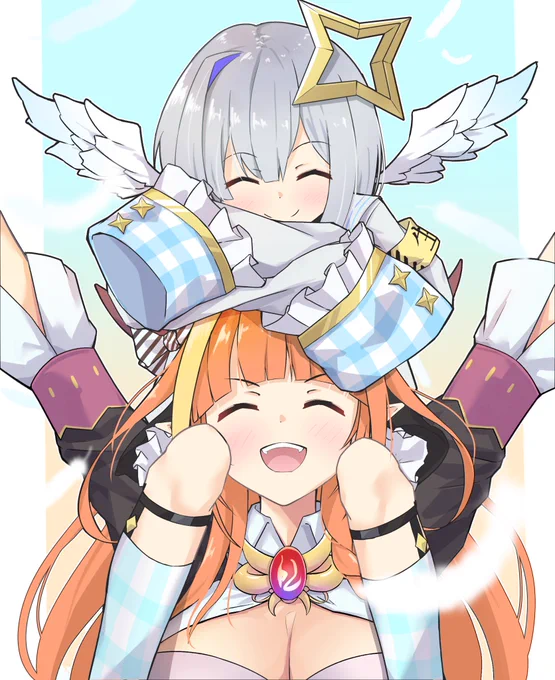 #かなたーと
#みかじ絵
 #桐生ココ生誕祭 

ずっと仲良しでいて欲しい 
