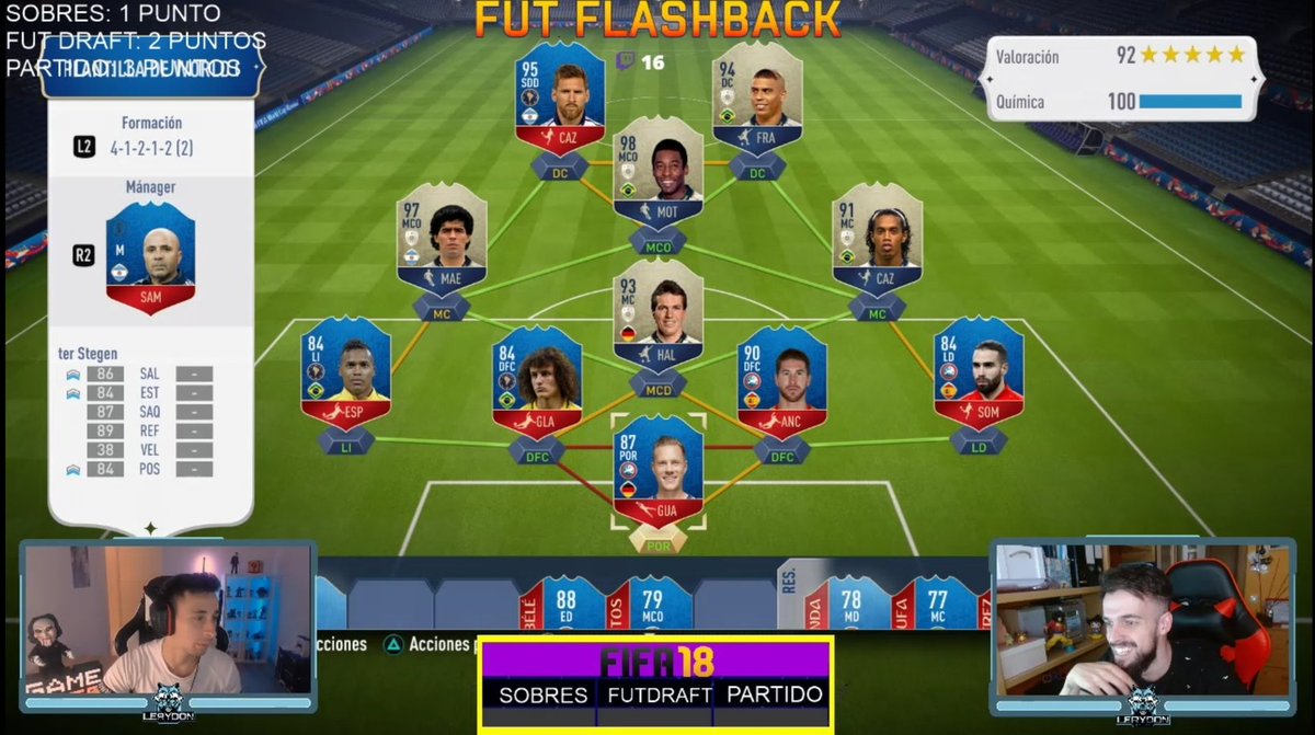 javizard6's tweet photo. Explicación de mi propia sección de #FIFA, #FUTFLASHBACK 🎦

✅ El invitado elige 2 FIFAS antiguos para jugar.
✅ En cada FIFA habrá 3 retos:
 ⏩ Apertura 1 sobre cada uno: 1 pto el de > val.
 ⏩ Fut Draft: 2 pts el de > val.
 ⏩ Partido: 3 pts el que gane.

RT 🔄 y FAV ❤ 

🙏🐺 https://t.co/Muq3CoOnwl