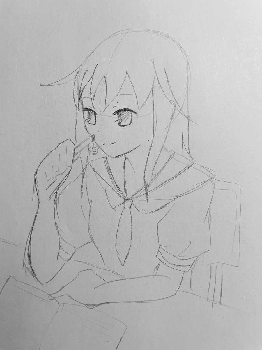 mattya2162's tweet photo. これは授業を受けている千冬(授業を聞いてない) https://t.co/iVbsP7MnrH