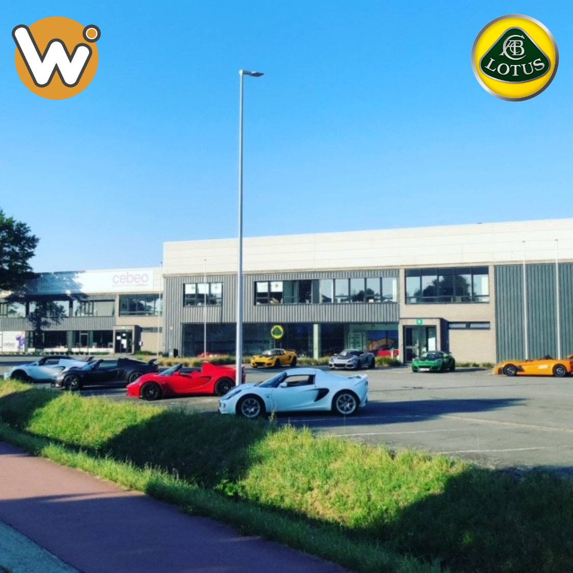 WACSOnline's tweet photo. Un concessionnaire avec des voitures exclusives mérite un progiciel exclusif. #Lotus Antwerp, qui a été récemment élu 'Lotus Retailer of the year', choisit le forfait garage ALL IN de WACSonline pour sa gestion des concessionnaires. #garage #cloud #software #lotuscars https://t.co/72HuDL8Z76