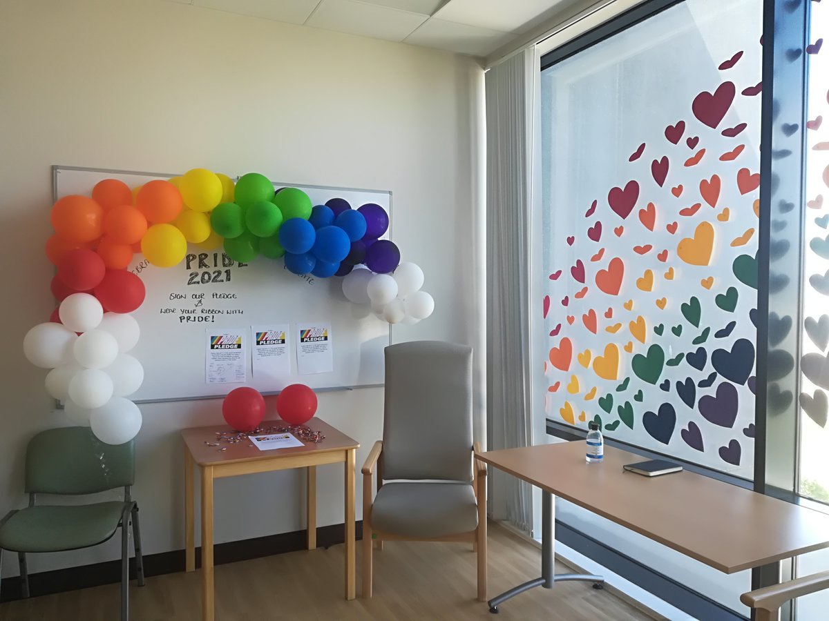 Staff on Ward 1 at WCH have signed a pledge in support of LGBTQ+ people.
They signed the pledge on June 11 when the Trust held a rainbow day.
The pledge states that LGBTQ+ people should have the freedom to be “safe, healthy and visible.” #LGBTQ #equality #diversity #Pride