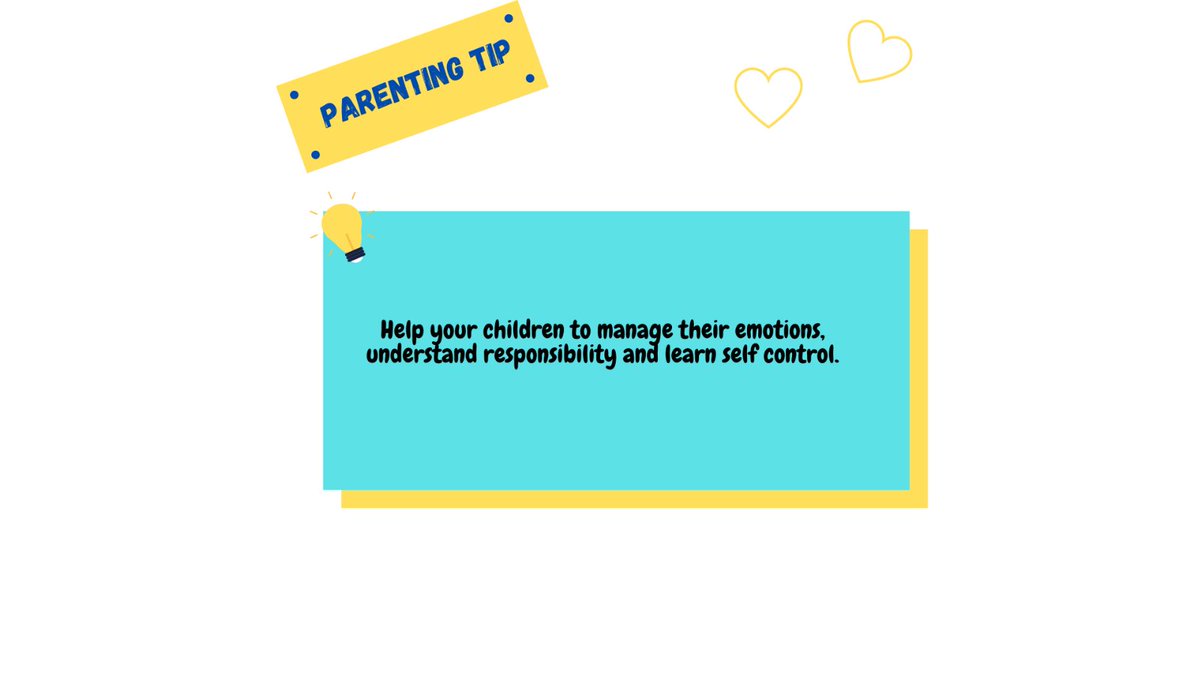 MeKeeps1's tweet photo. Help your children to manage their emotions, understand responsibility and learn self control. https://t.co/s3an6h6C7J