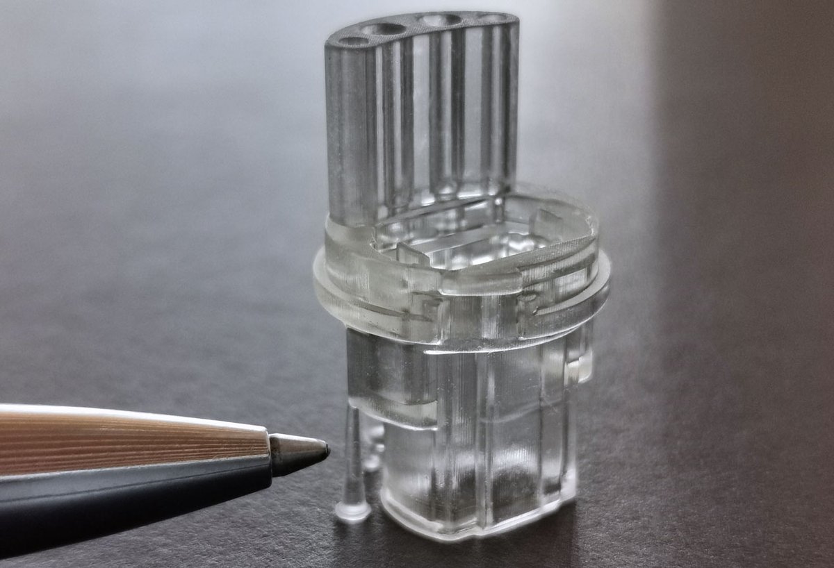 coobx's tweet photo. 3D Case of the week: Fiber Optic Connector Housing from Neutrikยฎ @NeutrikOfficial
Learn more: https://t.co/tt6GfNUxza
#neutrik #connectors #futureofproduction #opticalconnectors #enduseparts #3dprinting #LIFTtechnology #ScaleAMup #scaledproduction #industrial3dprinting #coobx https://t.co/thF1cJAXGI