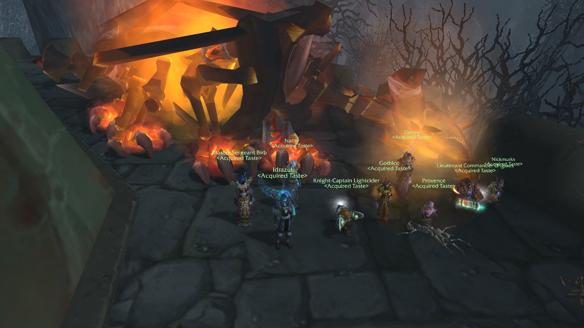 BlueHydraz's tweet image. Nightbane Down :)