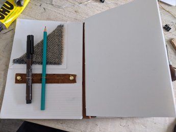 Looking forward to tonight's session to kick off our online bookmaking workshop with Cassandra from @bookbindingwithcass. We will repeat the workshop and you can register your interest on the website: buff.ly/3xtkTHQ