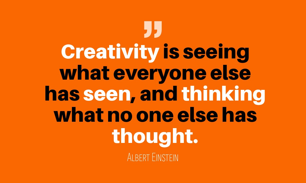 “Creativity is seeing what everyone else has seen, and thinking what no one else has thought.” - Albert Einstein #timemanagement #productivity #team #smallbusiness #operationalmanagement #motivation #AlbertEinstein adigitalme.co.uk