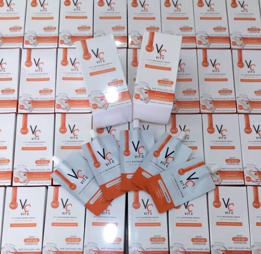 makeupchilli's tweet photo. 💰ซองละ 55 บาท
💰กล่องละ 450 บาท #มี 10 ซอง
🐰💜 VC Vit C Whitening Cream #ครีมบำรุงผิวหน้า อ่อนโยนต่อผิว เกลี่ยง่าย ไม่อุดตัน ผิวแพ้ง่ายก็สามารถใช้ได้ ไม่เป็น
🐻วิธีใช้ : ใช้ทาบำรุงผิวหน้าเป็นประจำ เช้า-เย็น
#ครีมบำรุงผิว #vcvitc #ครีมหน้าใส https://t.co/4PNMPLMVf7