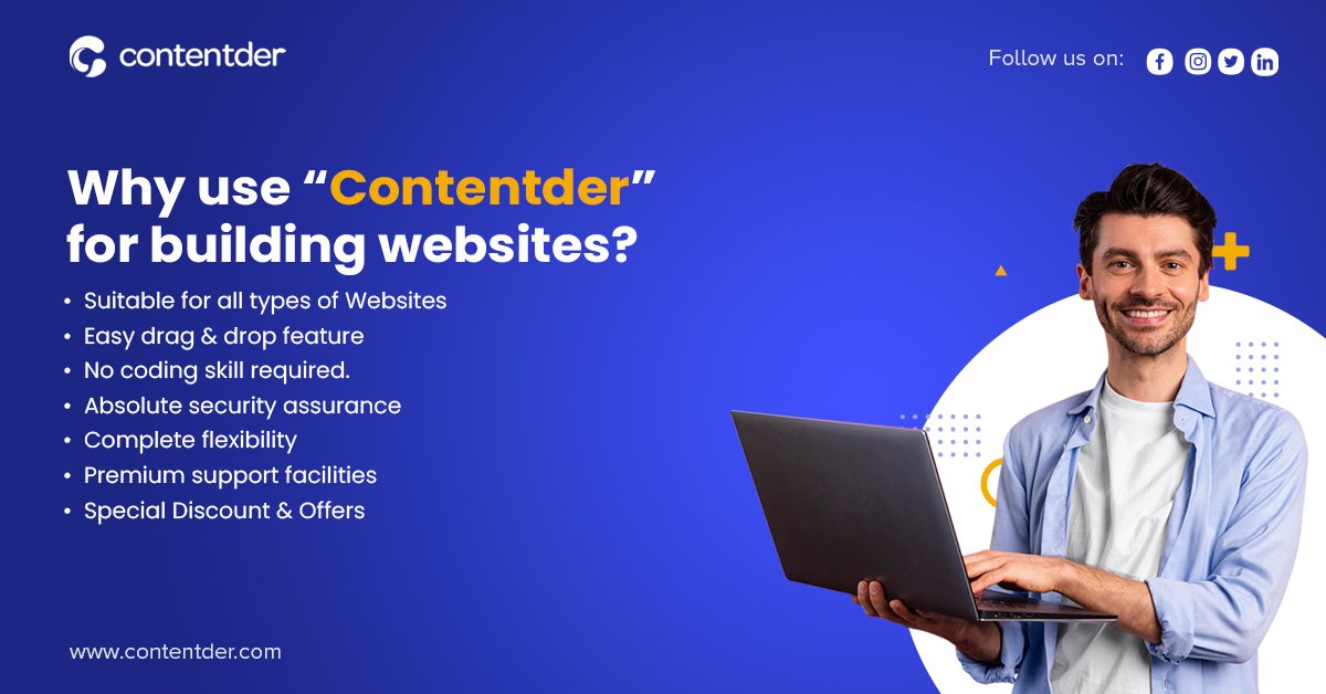 contentder's tweet photo. These are the benefits of using our easy drag and drop platform, Contentder to build and develop websites.
#Contentder #Benefits https://t.co/rPjWSBniFt