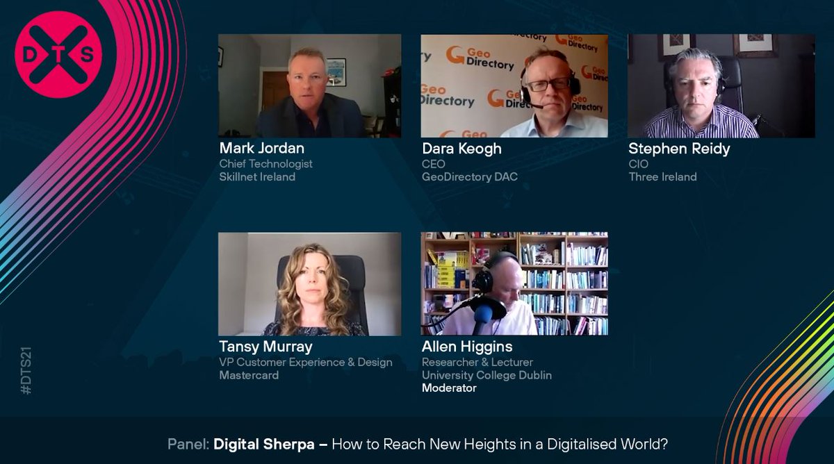 “At Skillnet Ireland, we understand the importance of engaging with business to develop talent in areas of; digital strategy, leadership, culture, customer excellence, marketplace enablement and technology adoption”. Our Chief Technologist <a href="/M_O_Jordan/">Mark Jordan</a> speaking at today’s #DTS21.