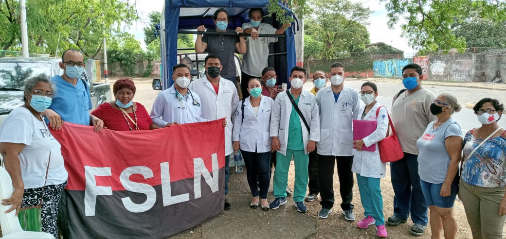 #Nicaragua, solo nuestro buen gobirrno sandinista, es capas de llevar el hospital a la comunidad, esta ves el hospital Antonio Lenin Fonseca,  se traslsdo a villa flor norte distrito 7 de managua,  llevando salud gratuita y de calidad.

#LaHuacaGolpista.
#NoMasVendePatrias.