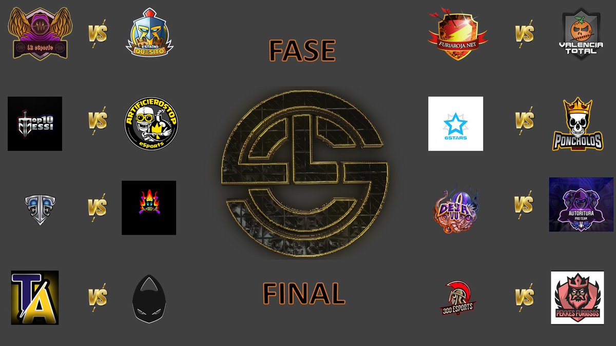 📢Ya tenemos la fase final📢
Felicidades <a href="/CRLaResistencia/">LR eSports - LaResistencia</a> <a href="/EstadioQuesito/">Estadio Quesito</a> @Top10Messi1 <a href="/Artificieros_CR/">ArtificierosTop</a> <a href="/TExigence/">Team Exigence</a> <a href="/LanzaroteClash1/">-</a> @TeamAndo_CR @x6tenceLeague <a href="/FuriaRojaNet/">FURIAROJA.NET 📛</a> <a href="/ValenciaTotal/">Valencia total</a> <a href="/6starsEsports/">6Stars Sports</a> <a href="/LosPoncholos/">LOS PONCHOLOS!</a> <a href="/DejaVu82417938/">Deja Vu</a> @Autoritura <a href="/300eSportsCR/">300 eSports</a> <a href="/PekkesF/">Pekkes Furiosos</a>