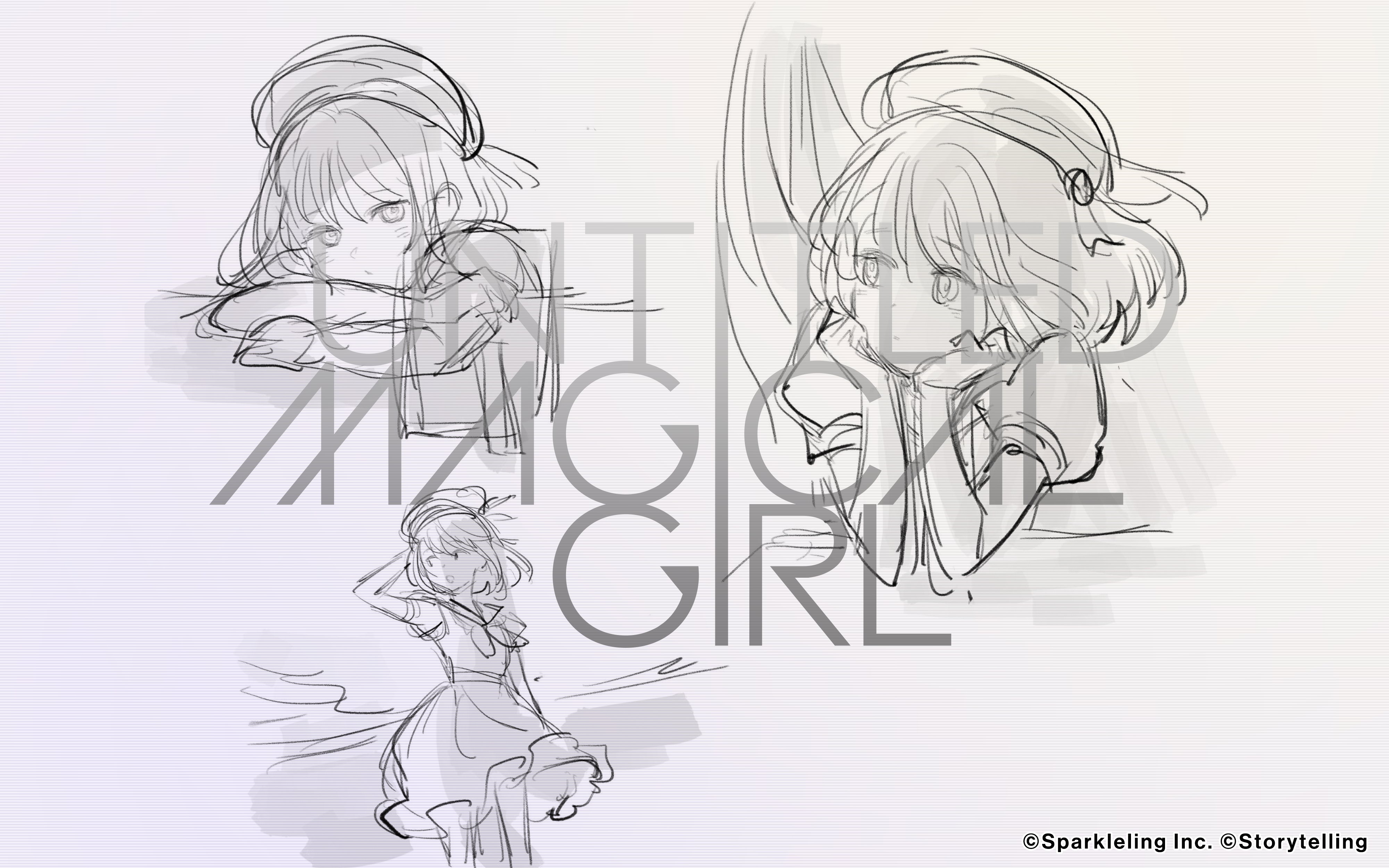 純潔の魔法少女 Untitled Magical Girl 公式 ラフイラストを公開 南野このみ ラフイラストです 普段元気いっぱいなこのみの どこか儚げな表情 変身前後でそれぞれ違った魅力がありますね Twitterでは今後も最新情報をお届けします