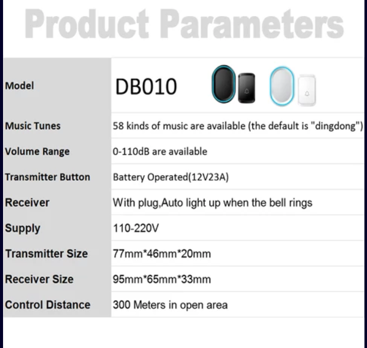 brayo0's tweet photo. Digital wireless doorbells
300m range weatherproof
58 tones to choose
Strobe lights for hearing impaired
No fundi required
2yr Warranty
Ksh 1,899
0722443932
#UkoraMahakamani #LG100Club #LGPriorityService Cytonn #LGLastMileCampaign #RizikiYaVijana Kabando Babu Owino https://t.co/ZnAVZ8tvwx