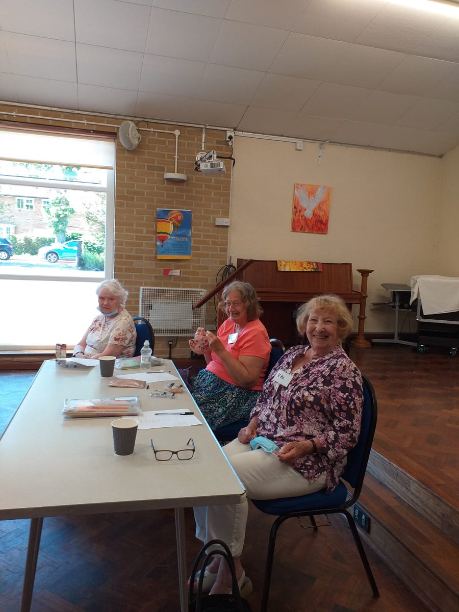 WeAreHertswise's tweet photo. Both our clients and staff have been very excited with the re-opening of our Welwyn Garden City hub. If you would like to try out any of our dementia hubs please call @HertsHelp to pre-book your space on 0300 123 4044 #Hertfordshire #dementia https://t.co/lQFK4DRoQY