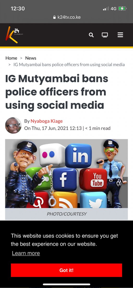 bonifacemwangi's tweet photo. Police officers, my DM is open. Send your complaints anonymously and l shall highlight them. @IG_NPS instead of censoring your officers, why don’t you address their issues? The officers who have gone public with their problems is because you failed to address them. #SemaUkweli https://t.co/MTTCzRKzx5
