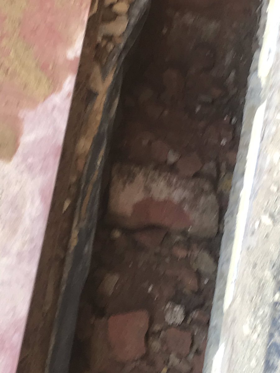 Props in and walls being removed