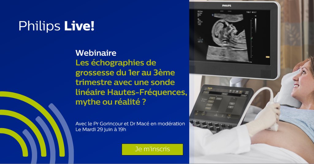 Philips France (@philipsfrance) on Twitter photo #teamradio Rendez-vous le 29 juin prochain avec le Dr <a href="/gorincour/">guillaume gorincour</a> pour parler choix de #sondes et #échographie de #grossesse.
👉 Inscription gratuite : to.philips/6015yO3RW
Pensez à vous inscrire pour recevoir le replay ! #teamradio Rendez-vous le 29 juin prochain avec le Dr <a href="/gorincour/">guillaume gorincour</a> pour parler choix de #sondes et #échographie de #grossesse.
👉 Inscription gratuite : to.philips/6015yO3RW
Pensez à vous inscrire pour recevoir le replay !