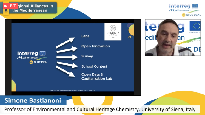 bluedeal_med's tweet photo. Prof. Simone Bastianoni @EGSiena close our 3rd #BDTransferringLab with a summary of all the actions performed by the project
🧐🎯We look forward to your participation in our #OIChallenge and in the #BDRegionalAlliance
Contact us! https://t.co/4cfwS1mefL https://t.co/jgOIRIPMcI