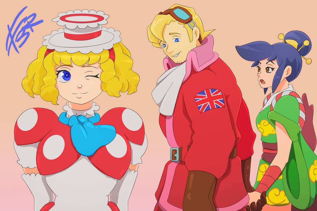 AyameFalcon's tweet photo. #powerstone #powerstonememes #edwardfalcon #ayame #juliawhitepearl https://t.co/oA4e7p0SZR