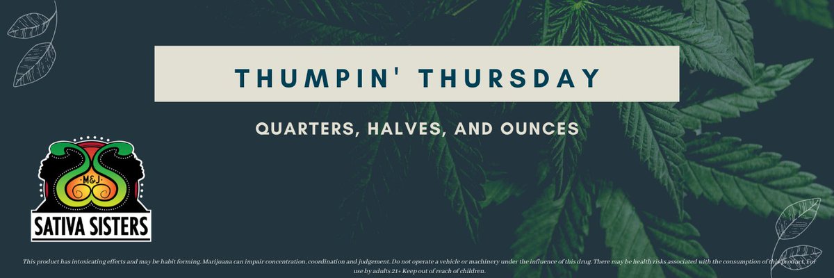 #thumpinthursday #dailydeals #CannabisCommunity #pnw