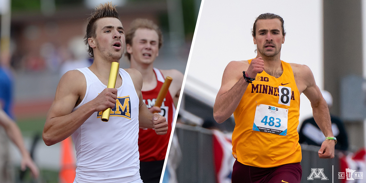 Our favorite kind of #tbt. Then ↔️ Now, and proof that dreams do come true, featuring #Gophers <a href="/Alec_basten/">Alec Basten</a>, <a href="/libbyhalby/">Libby Halbmaier</a>, Bethany Hasz, Megan Hasz, and <a href="/benp3421/">Ben Psicihulis</a>. 〽️✨💪