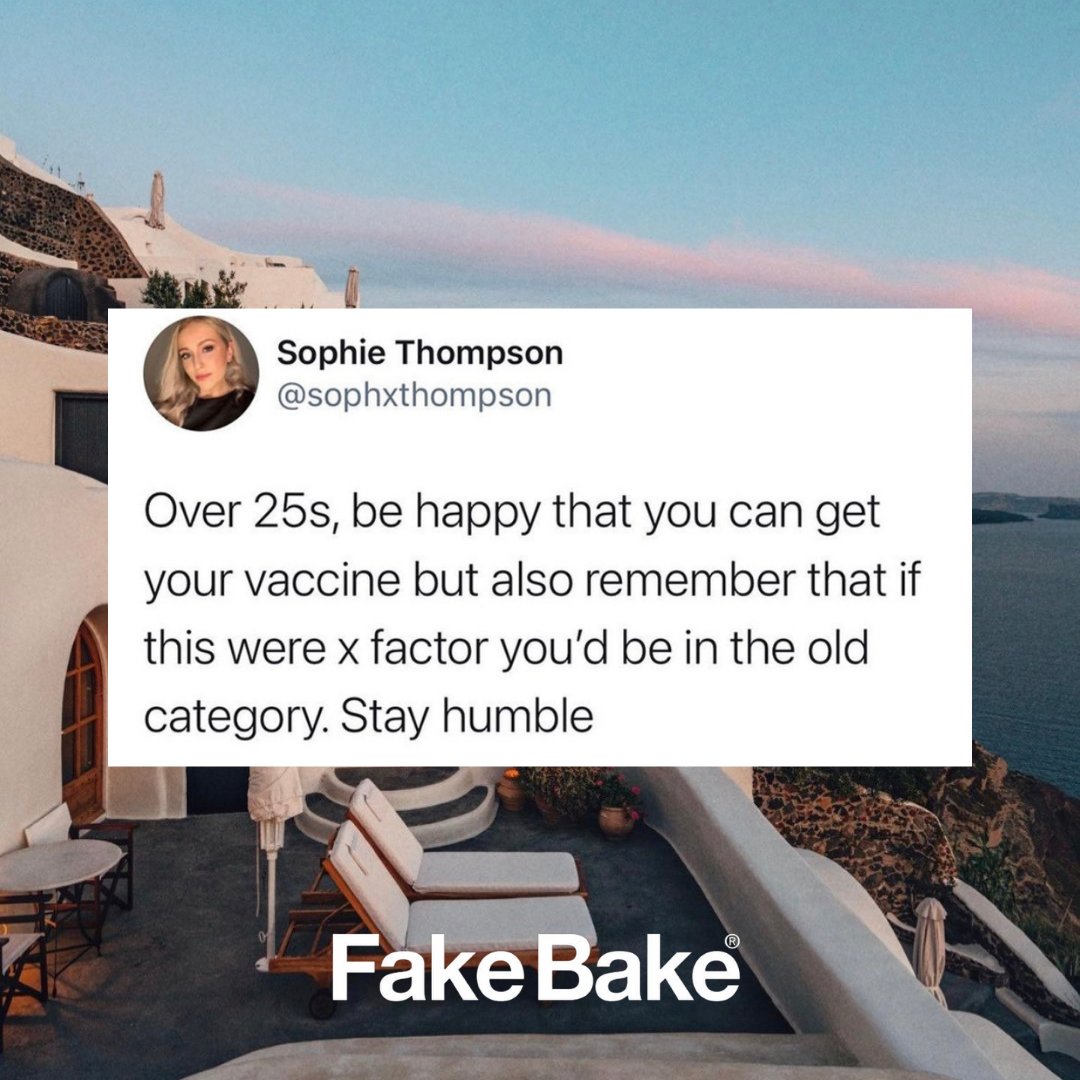 fakebakeunited's tweet photo. We'll never be in the old category... unless Sharon's the judge 🤣 

Shop Flawless >> https://t.co/6bWmmxhcrU https://t.co/pRHkf4o7En