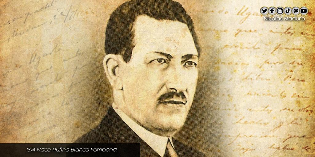 Celebramos 147 años del natalicio de Rufino Blanco Fombona, uno de los máximos representantes del modernismo. La vida de este gran maestro nos invita a cultivar el conocimiento para transformar el país. Su obra es imprescindible para las y los bolivarianos.