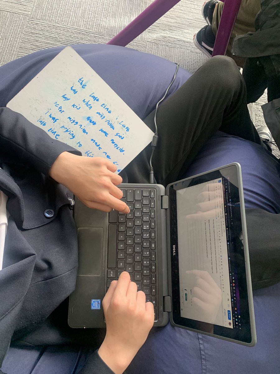 If you can’t say it you can’t write it!!! 👀 Super work from my new S2s as we focused on planning a personal piece of writing. They had to dictate their paragraphs, write them with correct punctuation and type them up⭐️  <a href="/alnessacad/">Alness Academy</a> @AlnessAcademyHT <a href="/h_literacy/">Highland Literacy</a> <a href="/AlnessLanguages/">Alness Academy Languages Department</a>