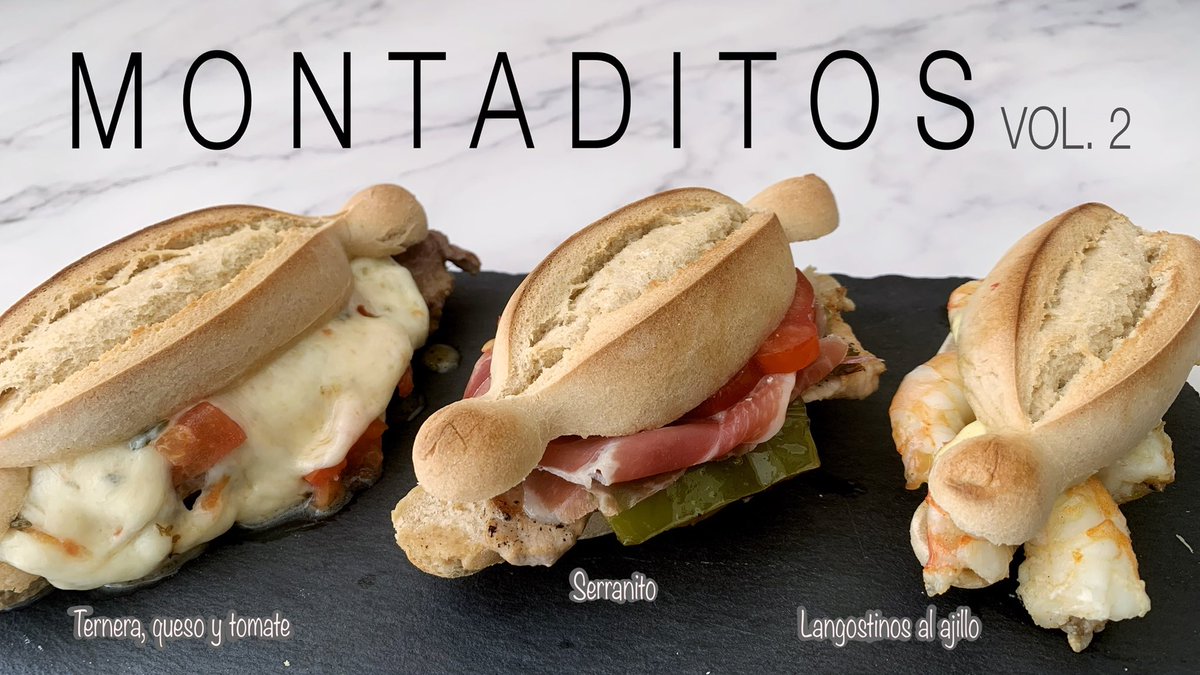 MigaHome's tweet photo. ¿Cuál es tu #montadito favorito? 

Esta semana hemos traído tres versiones más al canal. En esta ocasión con bollos andaluces caseros con la harina recia de @elamasadero.

¡No te los pierdas en nuestro canal de YouTube! 
⬇️⬇️
https://t.co/Og2CnfTWH1 https://t.co/tSHF1GKl3o