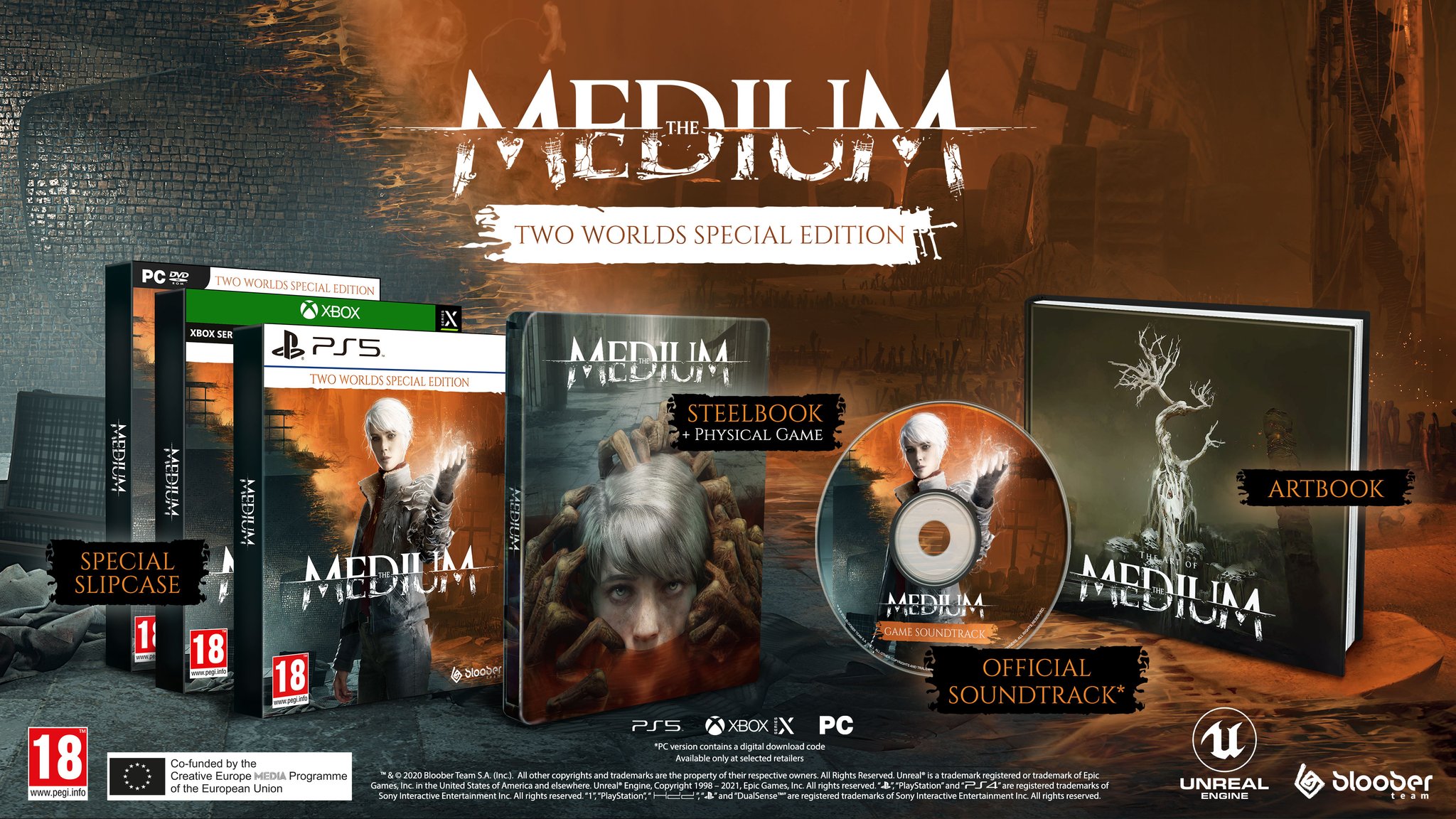 The Medium Game on X: Finally, The Medium becomes truly dual: both digital  and boxed! On top of that, a limited „Two Worlds Special Launch Edition” is  coming to PC, Xbox X