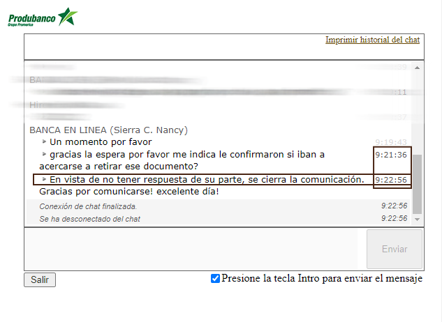 parce496's tweet photo. Definitivamente existen empresas que NO entienden que es servicio online. Este banco @produbancoec me cierra la conversación por un tiempo de espera de su ejecutivo de 80 segundos!  Repetir el proceso me tomara 10minutos. https://t.co/30T1fkeEZw