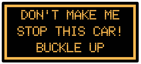 SouthDakotaDOT's tweet photo. #THINKTHURSDAY
DON'T MAKE ME
STOP THIS CAR!
BUCKLE UP
#DRIVESAFESD #SDDOT511 #CLICKITORTICKET https://t.co/veEHjwor6U