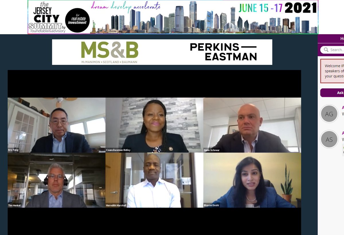 We're taking a deeper look at the Bayfront redevelopment project with distinguished principals of <a href="/PennroseCompany/">Pennrose Company</a>, <a href="/PerkinsEastman/">Perkins Eastman</a>, Omni America, BRP Companies, <a href="/MSB_NJ/">MS&B</a>, and <a href="/JerseyCity/">City of Jersey City</a>. 
#Bayfront #NewJersey #JerseyCity #TheJerseyCitySummit
Watch now: thejcsummit.com