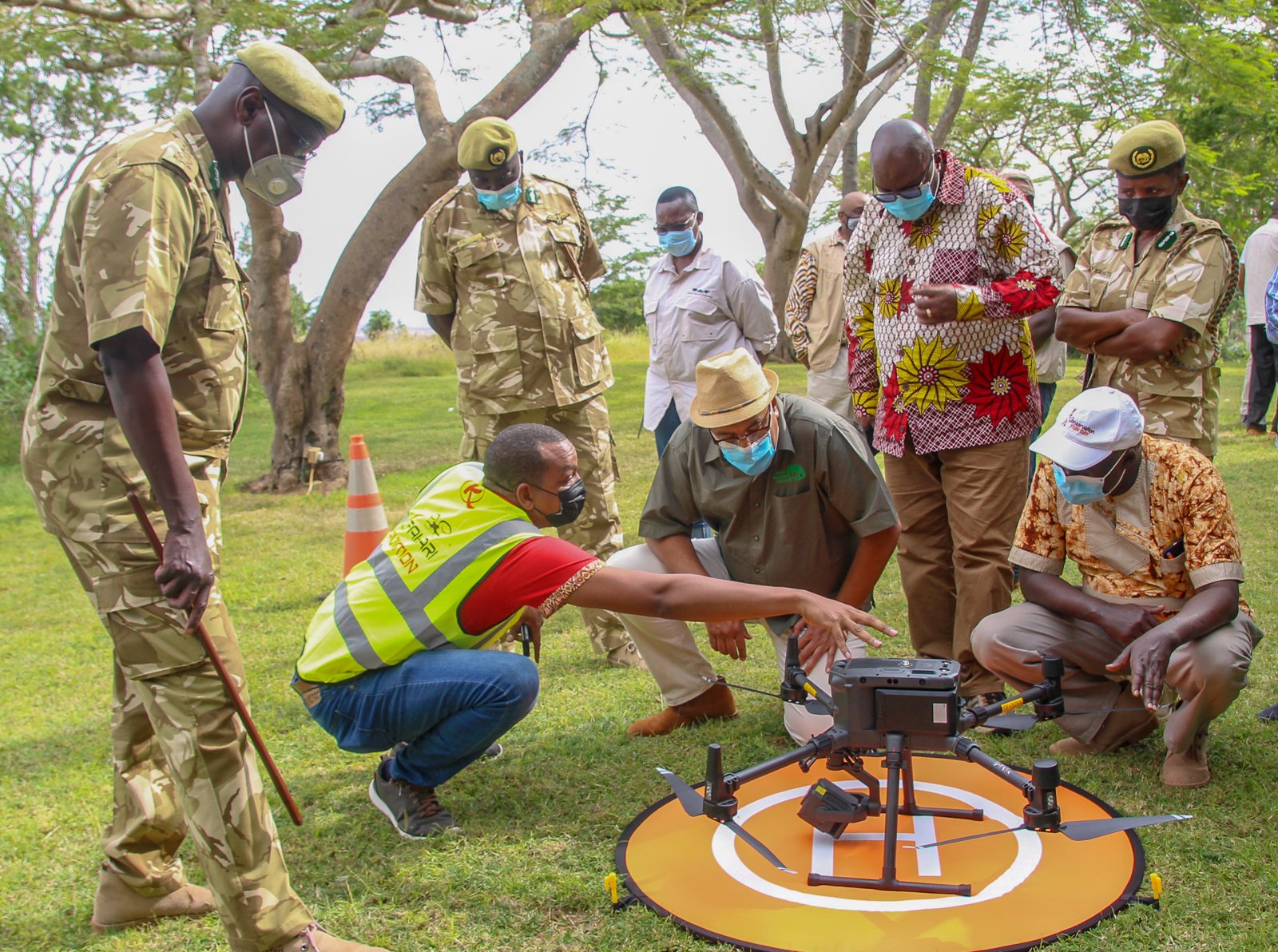 KWS on Twitter "Fahari Aviation Kenya Airways team demonstrating the