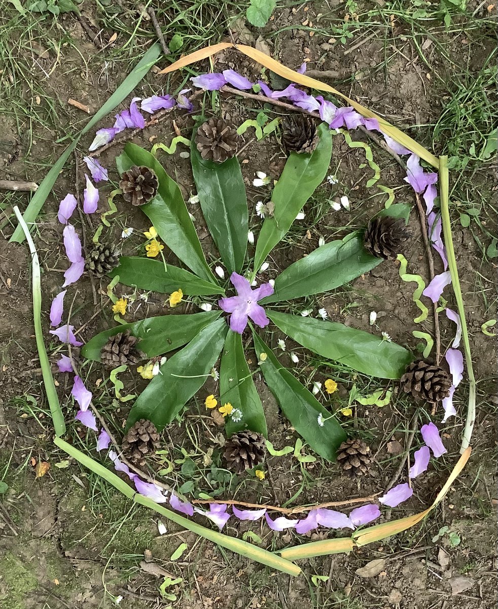 CarrdusYear4's tweet photo. This week we have been using the outdoors to revise mathematical concepts. Today was symmetry. @goldsworthy_art @CarrdusArt @CarrdusSchool #outdoorlearning #maths https://t.co/Bz0CxjIYRJ