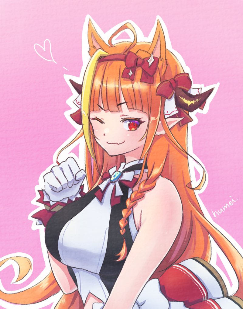 桐生ココ 「桐生ネココ可愛かった💕
#みかじ絵 」|ふめい@100日チャレンジ中のイラスト